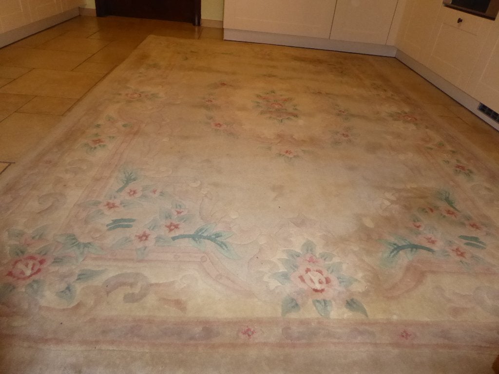 Groot tapijt 1m90 x 2m80, Ophalen, Gebruikt