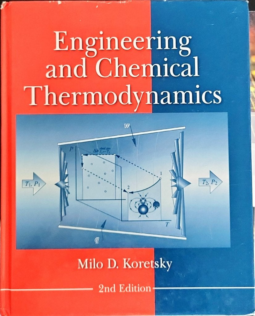 Ingénierie et thermodynamique chimique - Deuxième édition, Enlèvement ou Envoi, Utilisé, Enseignement supérieur, Wiley