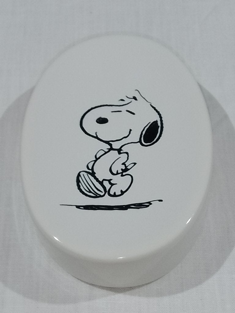 Snoopy (Peanuts) Keramisch Zeepbakje – 12 cm – Badkamer Acce, Maison & Meubles, Salle de bain | Linge de bain & Accessoires, Utilisé