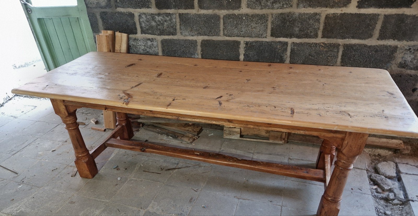 oude authentieke boerentafel, Antiek en Kunst, Ophalen