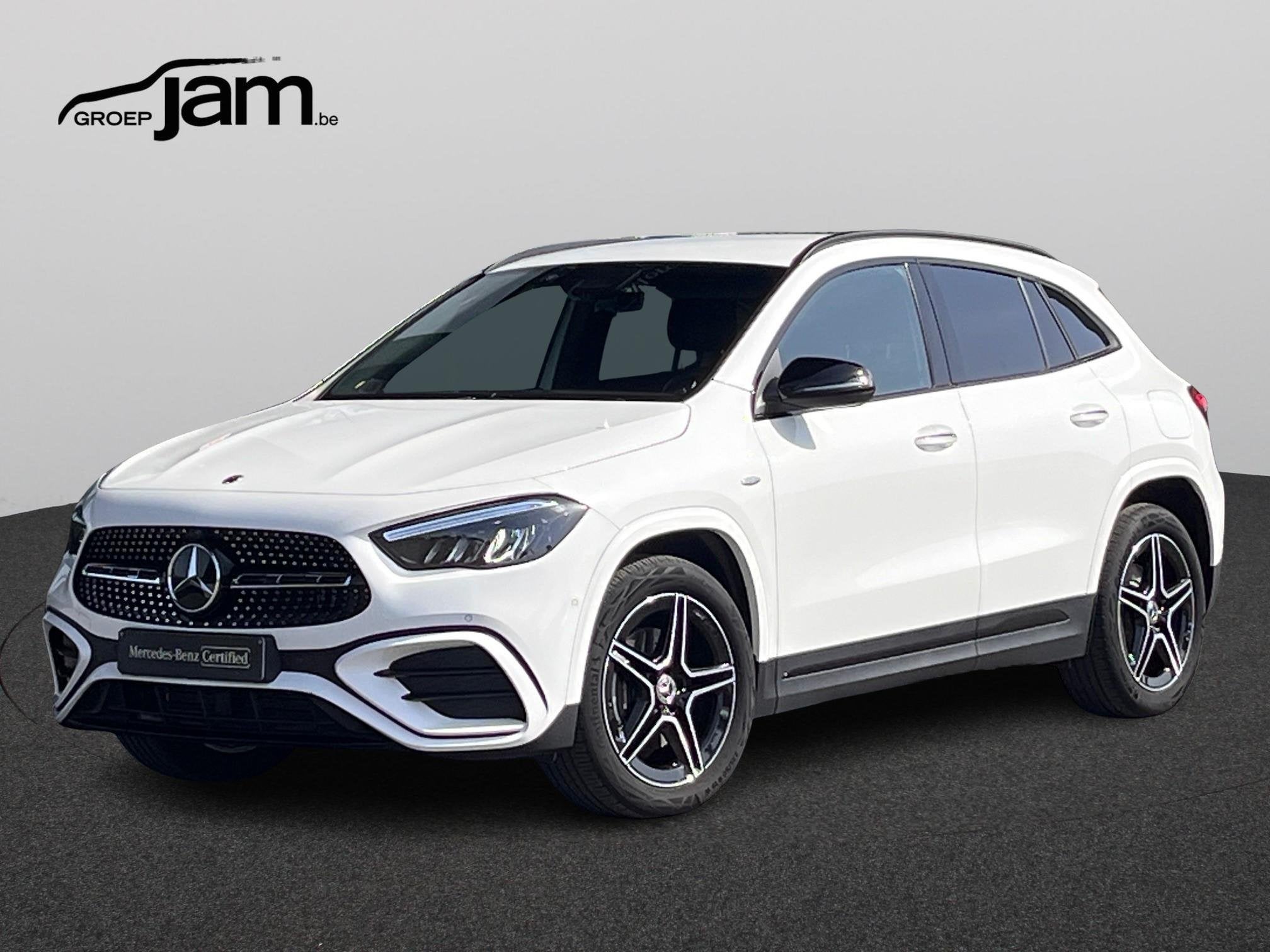 Mercedes-Benz GLA-klasse 250 e AMG Line, Gebruikt, 16 kWh, Wit, 5 zetels