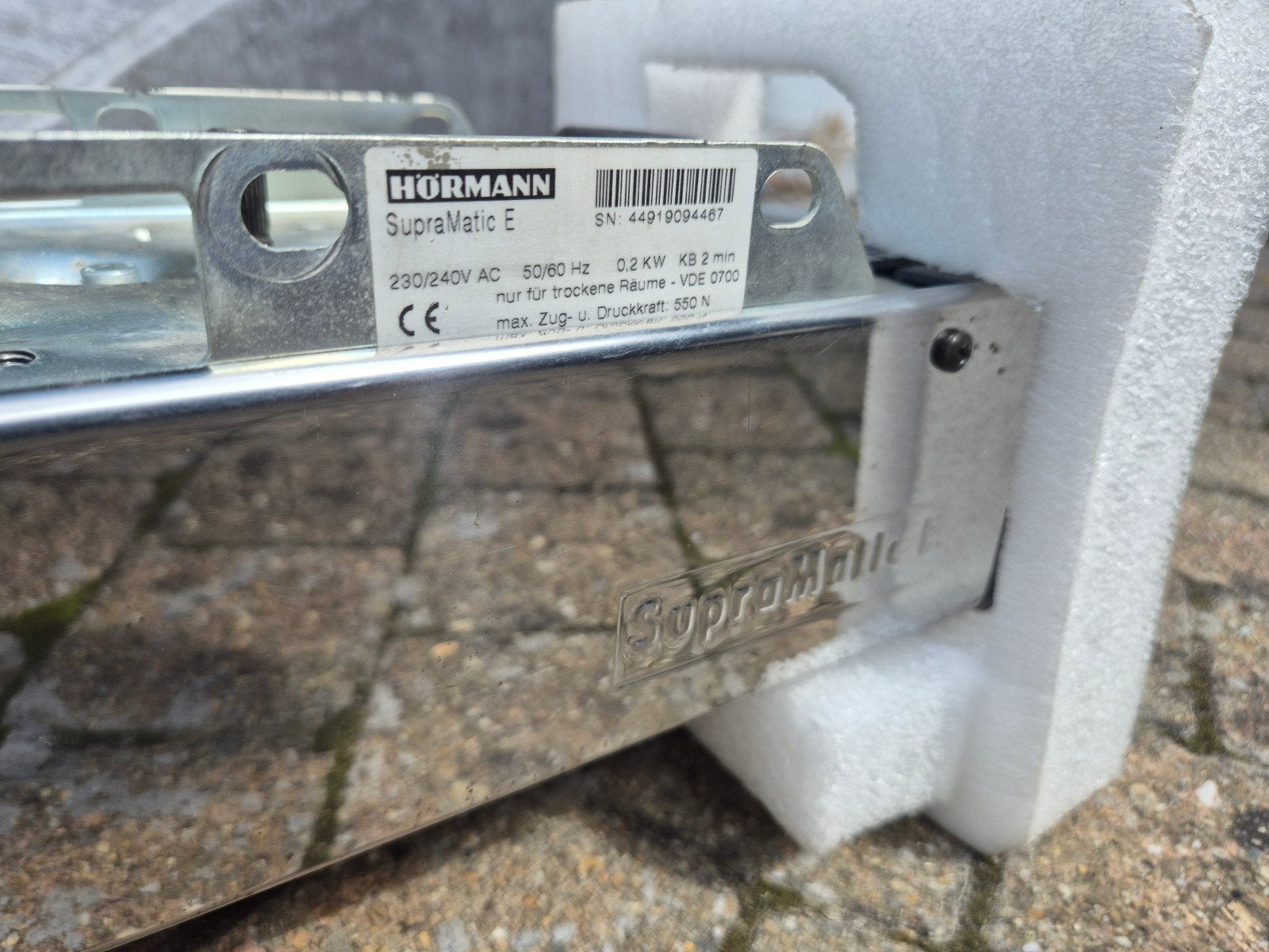 Moteur Hörmann SupraMatic E (pour pièces) + récepteur 868MHz