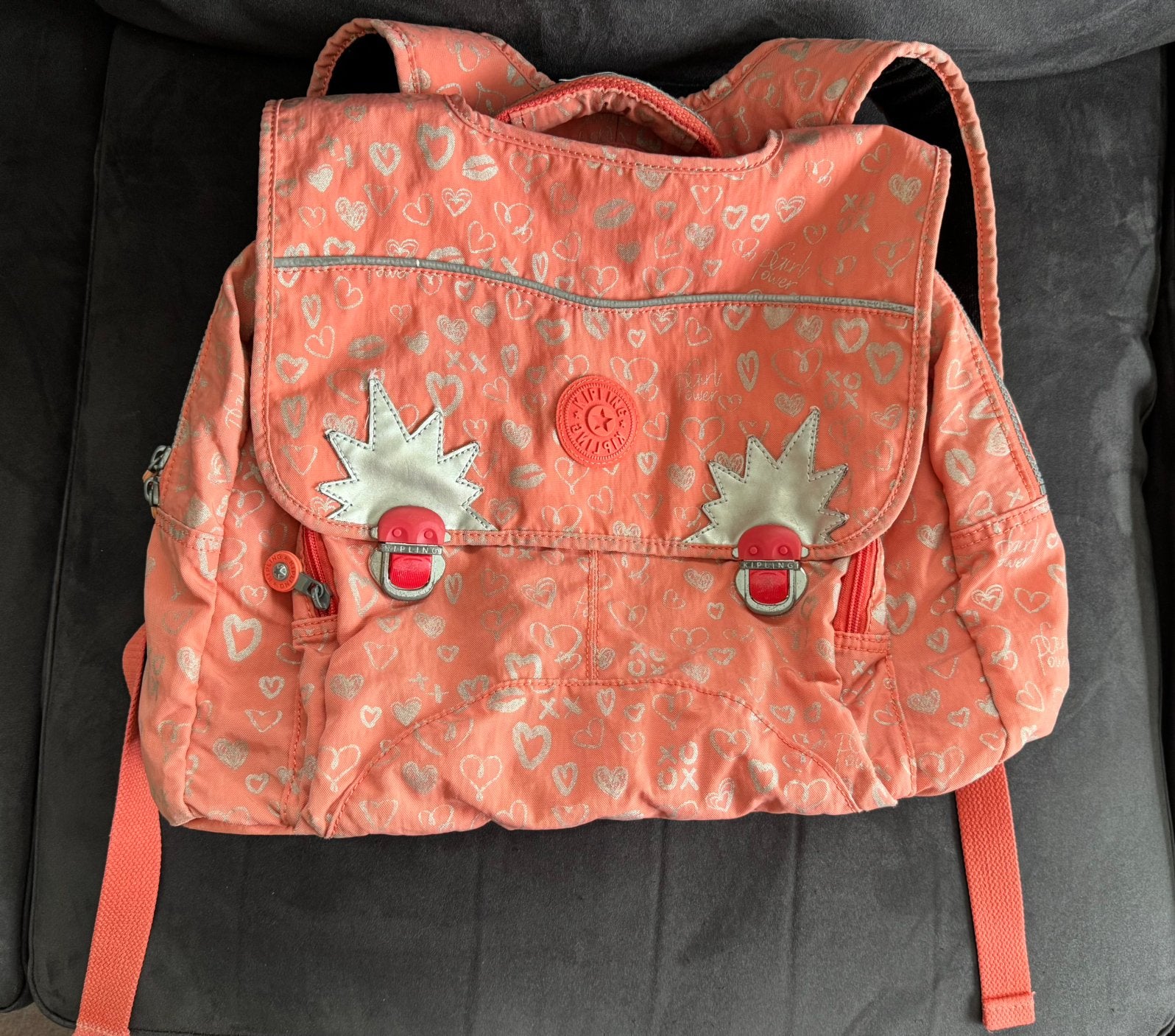 Kipling boekentas, Handtassen en Accessoires, Tassen | Schooltassen, Ophalen, Gebruikt, Aktetas of Boekentas