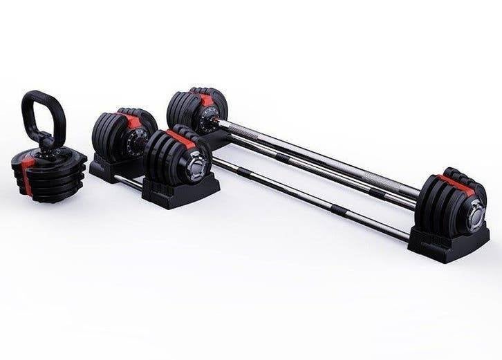 PH Fitness Dumbbell/Kettlebell Set - Verstelbaar 20KG, Sport en Fitness, Fitnessmaterialen, Ophalen of Verzenden, Nieuw, Armen