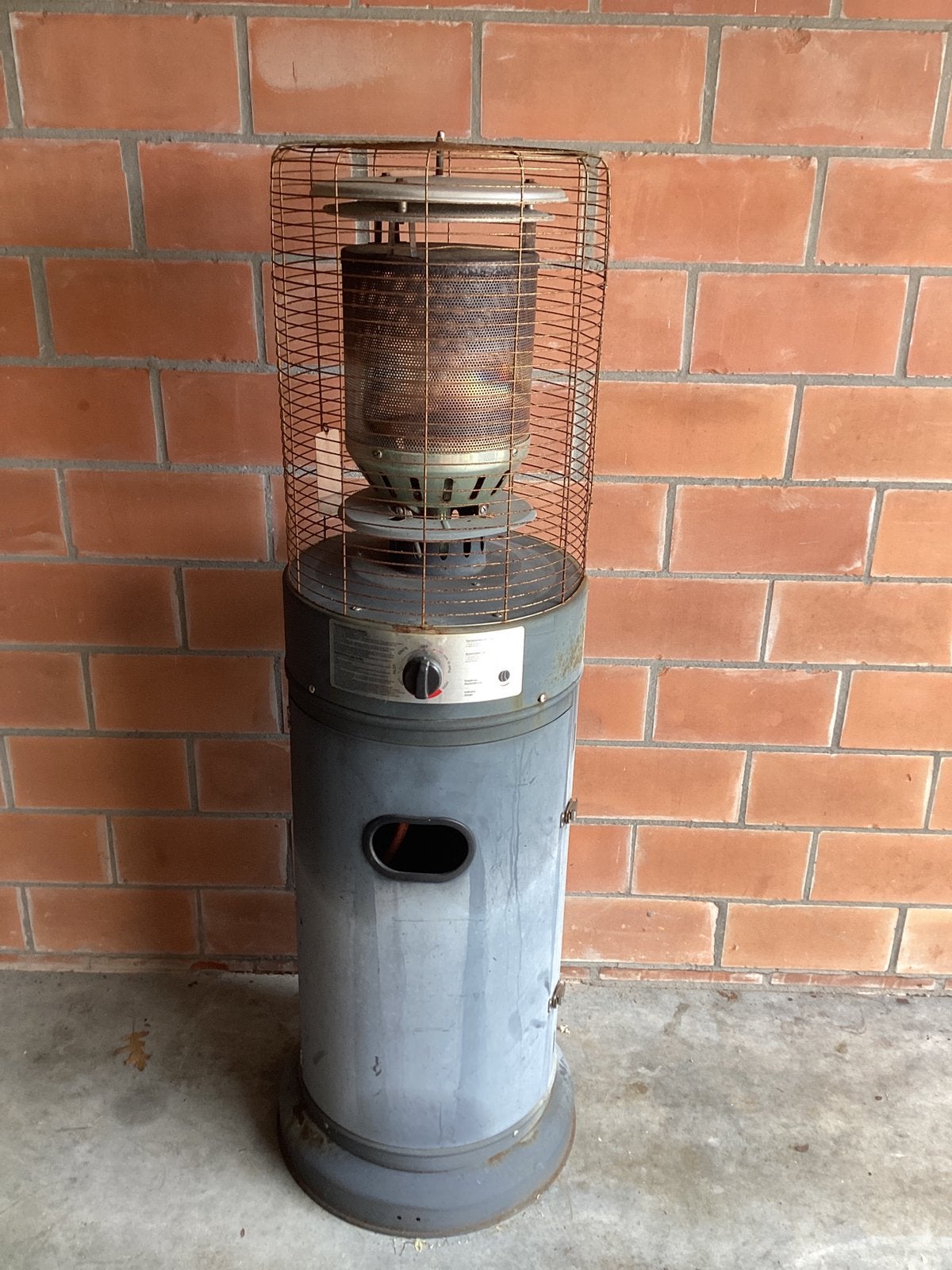 Terrasverwarmer gas, Ophalen, Gebruikt, Gas, Vloer