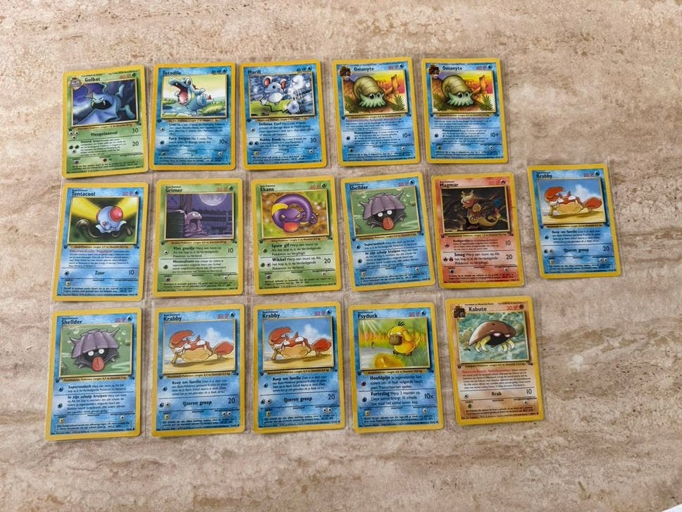 Vintage kaarten, Hobby en Vrije tijd, Verzamelkaartspellen | Overige, Ophalen, Zo goed als nieuw