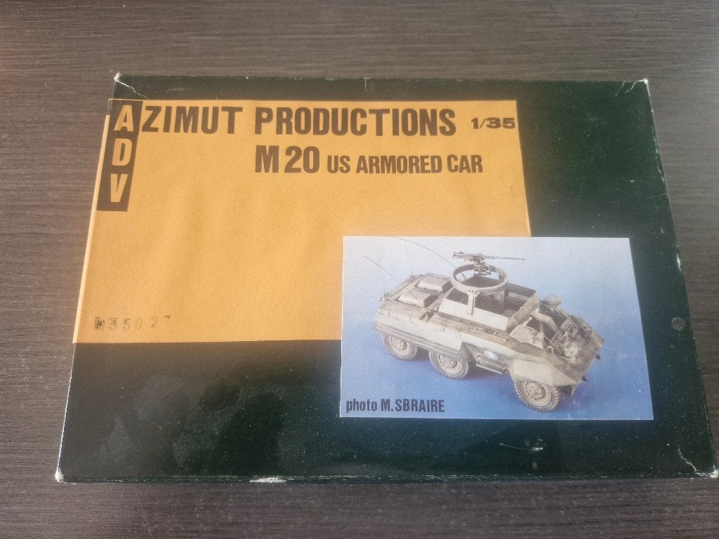 ADV/Azimut 1/35 M20 U.S. Armored Car, Overige merken, Auto, 1:32 tot 1:50, Nieuw