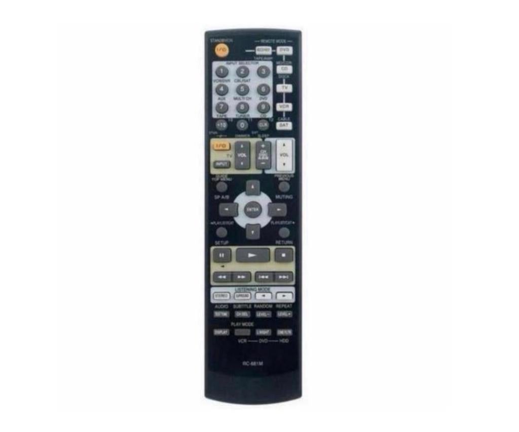 Récepteur AV Onkyo avec télécommande RC-681M TX-SR575 SR505, TV, Hi-fi & Vidéo, Télécommandes, Enlèvement ou Envoi, Neuf, Originale