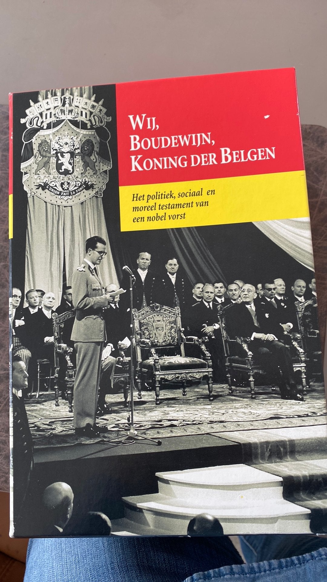 2 delige box een majestueuze hommage aan Koning Boudewijn, Ophalen, Zo goed als nieuw