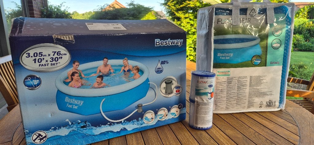 piscine gonflable et accessoires Bestway, Neuf, 200 à 400 cm, Piscine gonflable, Rond