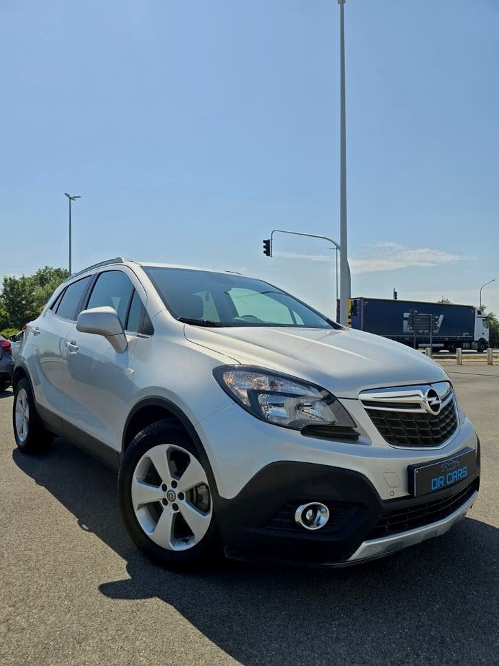 Opel Mokka Suv-1.4i Turbo//Navigatie-Pdc-Cruis/Leder, Auto's, Euro 6, 4 cilinders, Navigatiesysteem, Leder