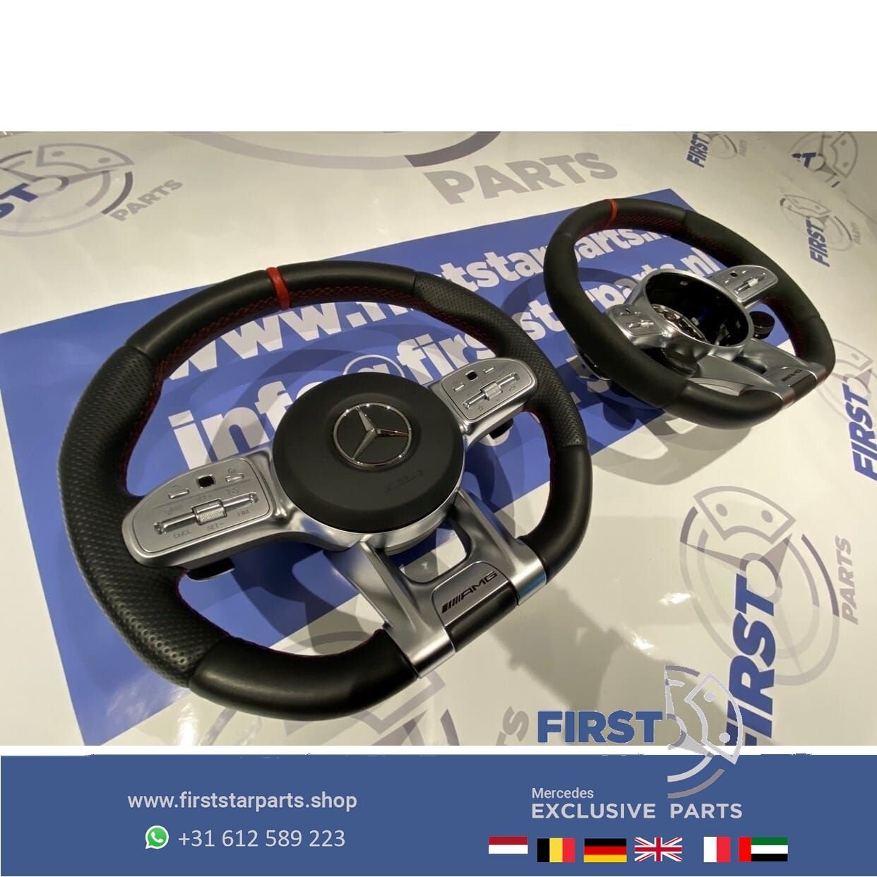 2020 AMG STUUR + AIRBAG A35 A45 CLA45 C63 E63 GLC63 GLE63 GT, Gebruikt, -, Ophalen of Verzenden, -