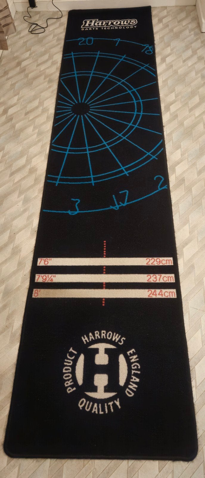 Dartmat harrows, Sport en Fitness, Darts, Ophalen, Zo goed als nieuw