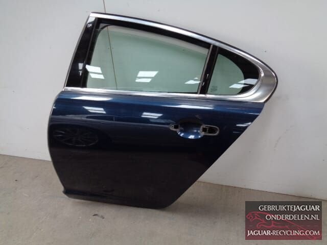 XF Deur links achter blauw, Gebruikt, -, Deur, -