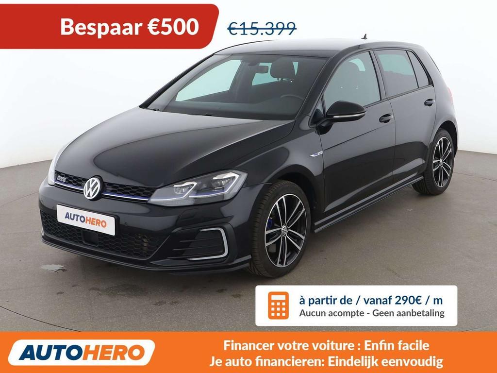 Volkswagen Golf GTE 1.4 GTE BlueMotion Tech (bj 2017), Stof, Gebruikt, Zwart, Lichtsensor