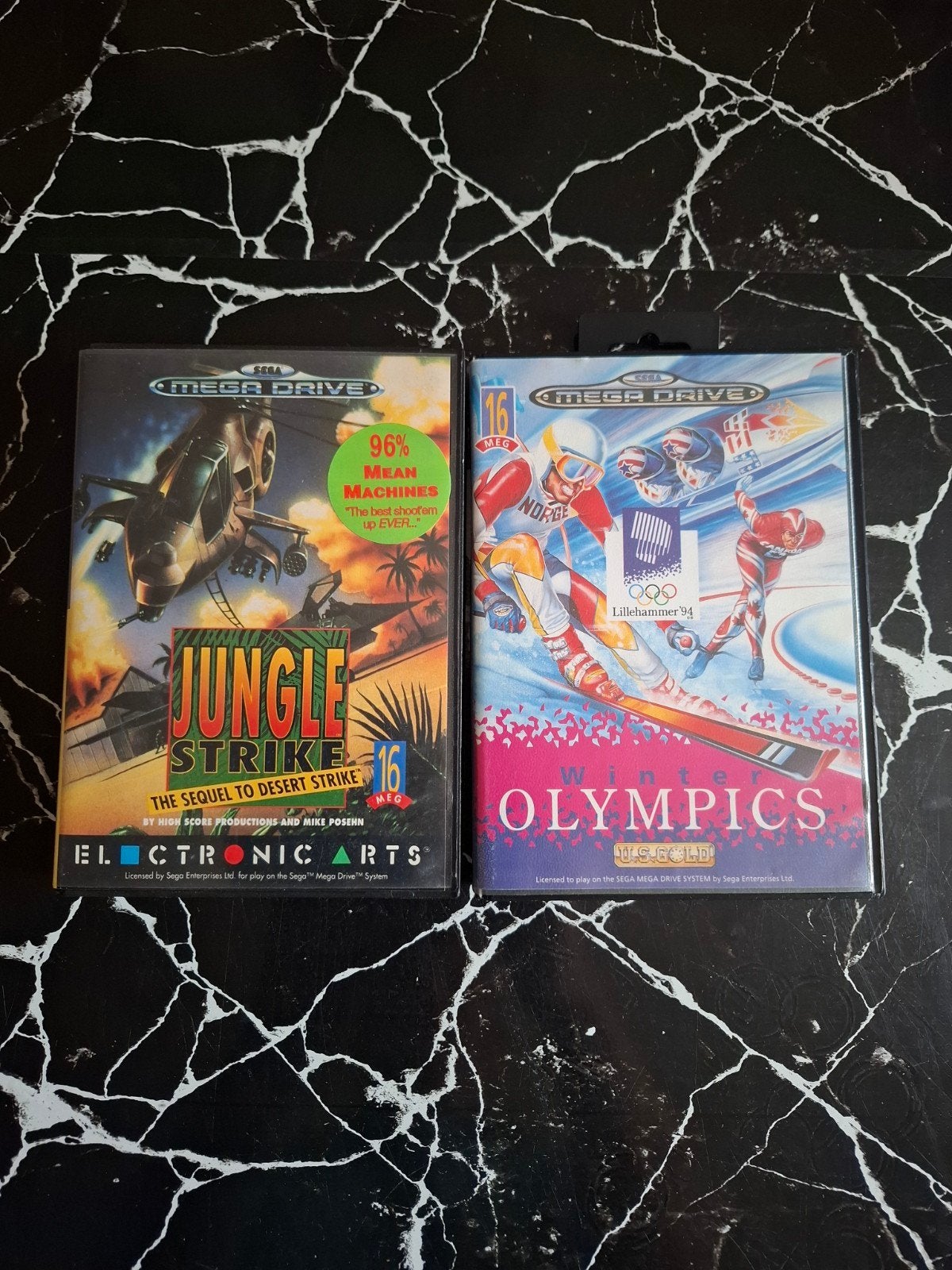 2 Jeux Sega Megadrive !, Enlèvement ou Envoi, 2 joueurs, Comme neuf, À partir de 3 ans