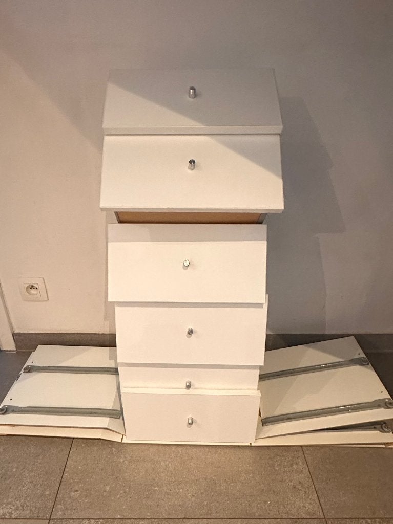 Kallax inzet lades, Huis en Inrichting, Kasten | Ladekasten, Ophalen, Minder dan 50 cm, 5 laden of meer, Zo goed als nieuw