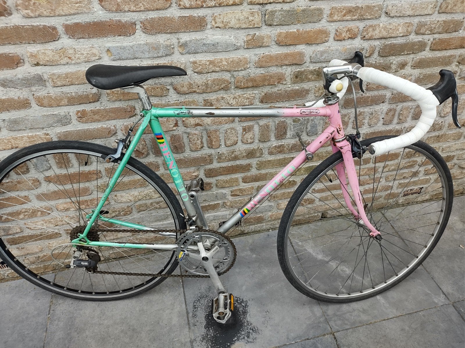 benotto mod 500 Paris special, Fietsen en Brommers, Fietsen | Oldtimers, Ophalen of Verzenden, Velgrem, Benotto, Jaren '60 of nieuwer