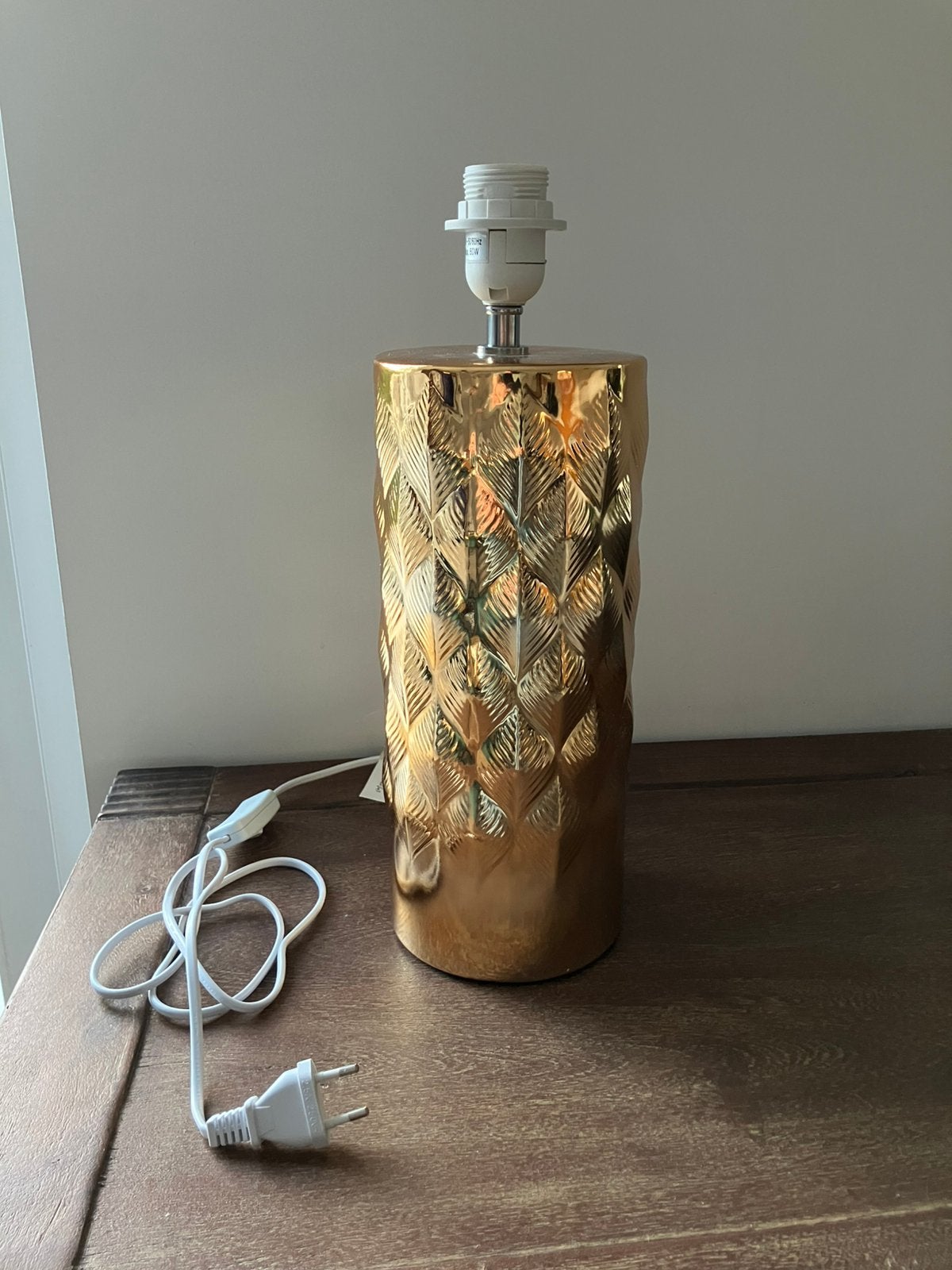 Lampenvoet goudkleurig, Ophalen, Overige materialen, Jungle chique, Nieuw
