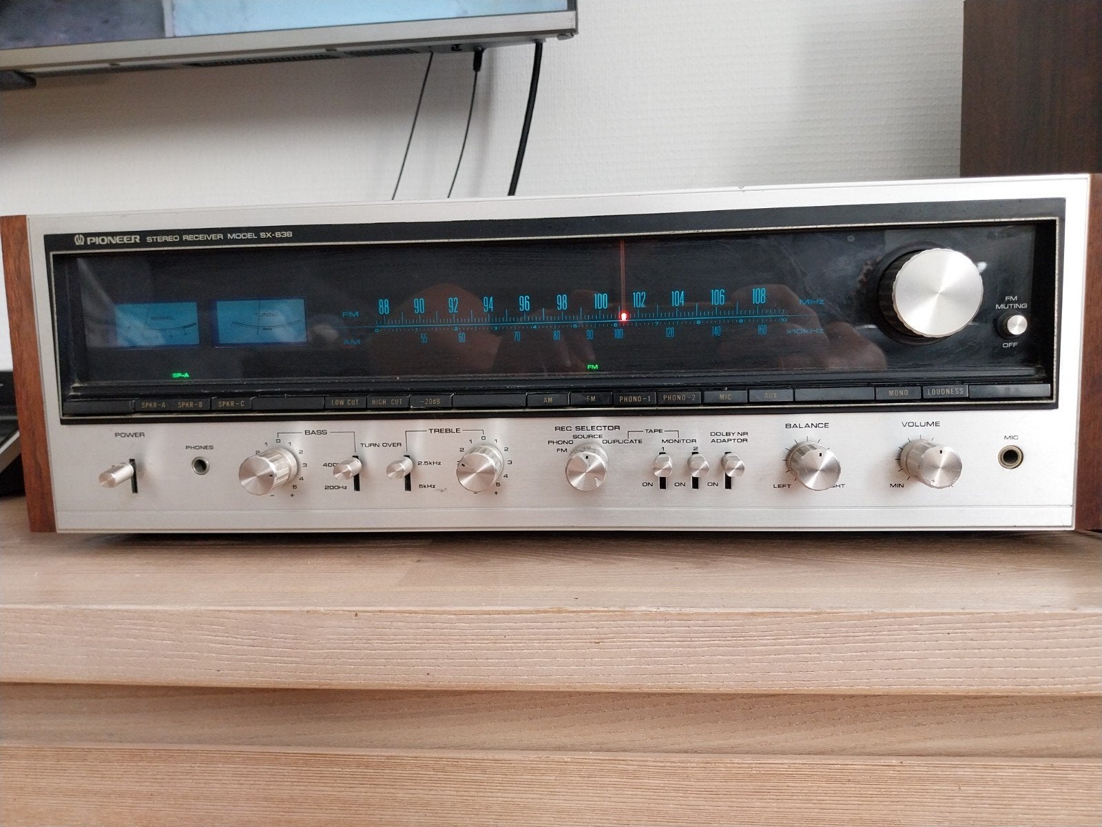 Te koop Pioneer Tuner SX-838, Audio, Tv en Foto, Versterkers en Ontvangers, Ophalen of Verzenden, Pioneer