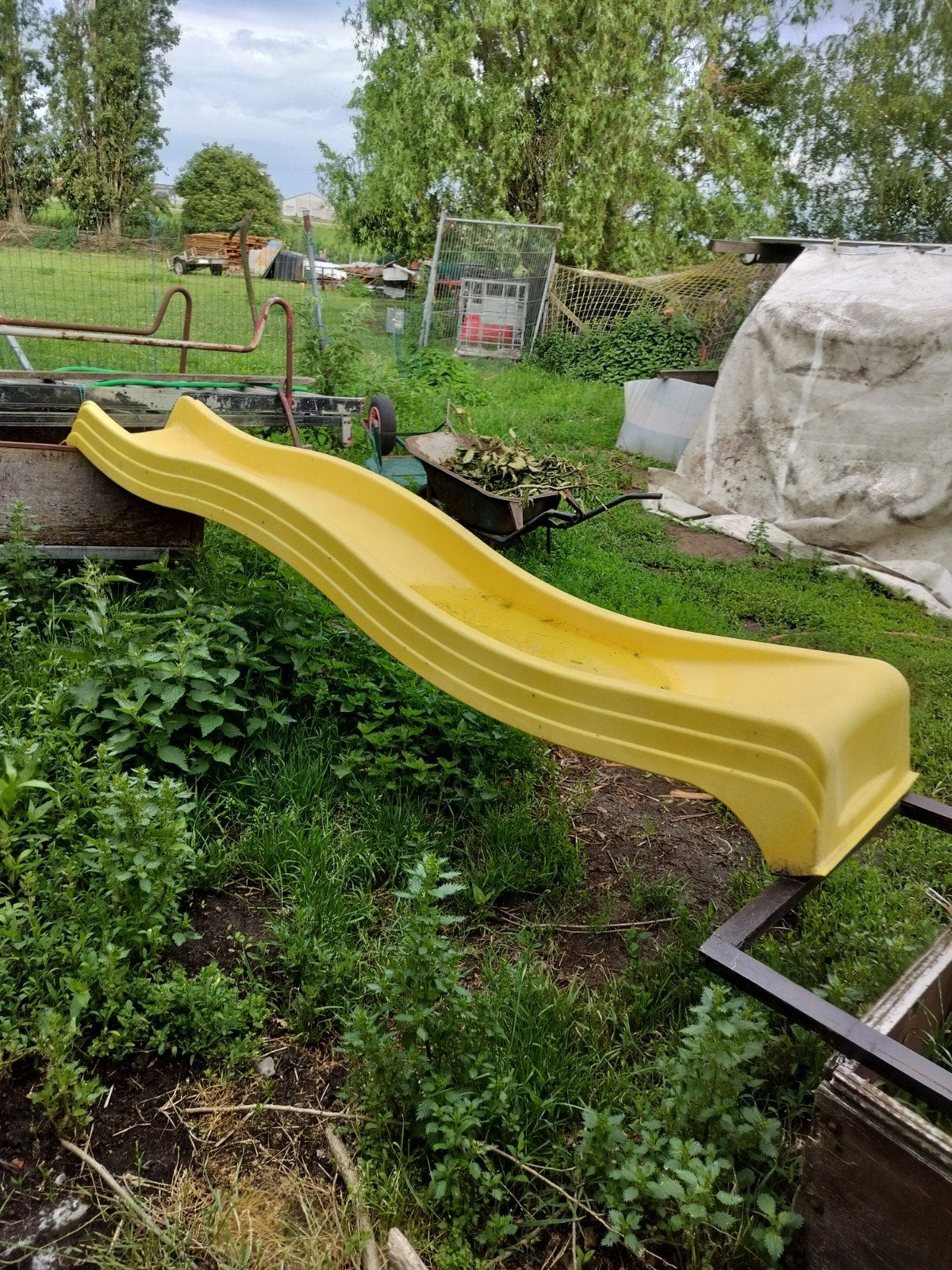 Glijbaan, Ophalen, Glijbaan