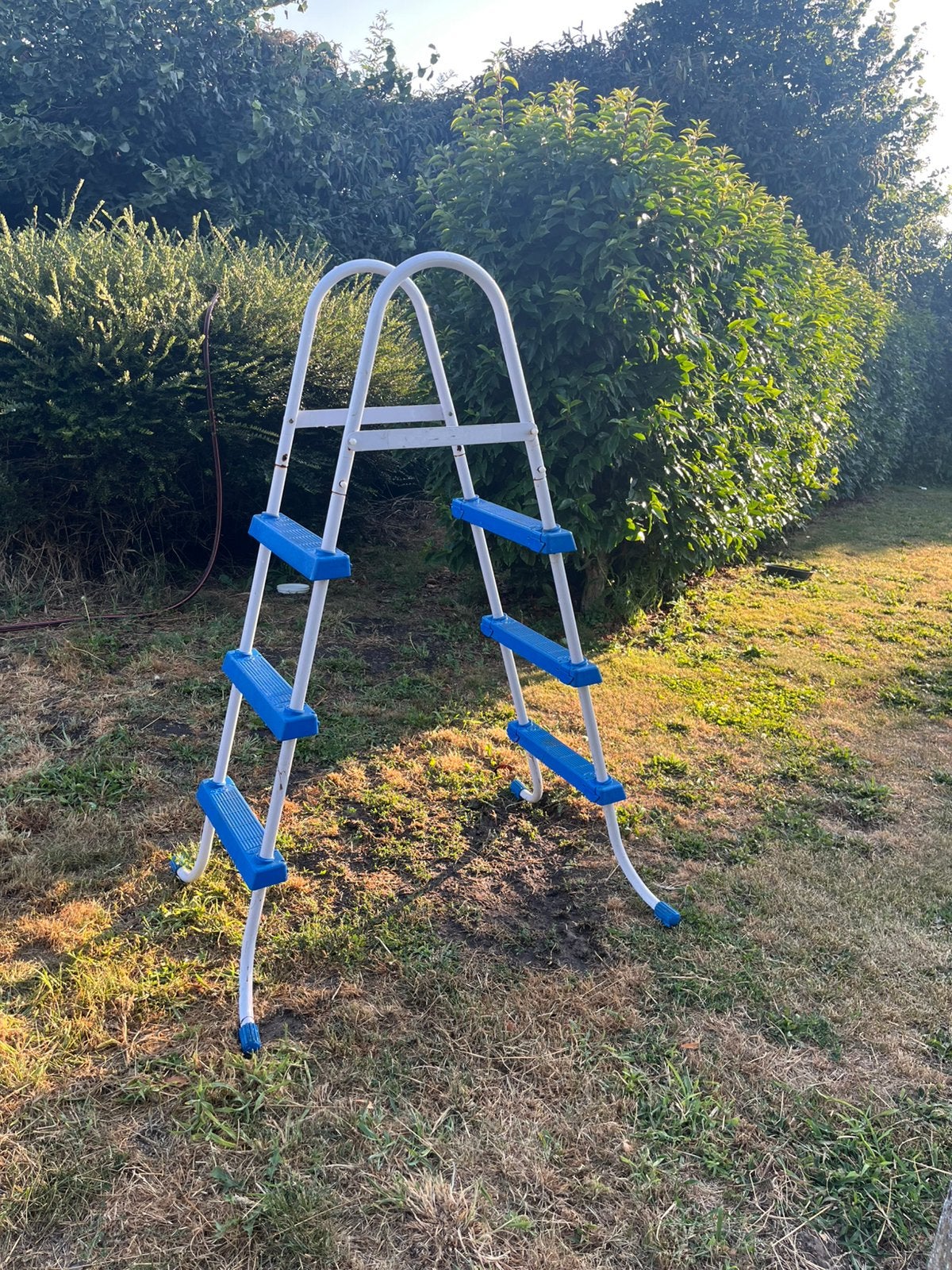 Trapladder zwembad, Tuin en Terras, Ophalen, Gebruikt