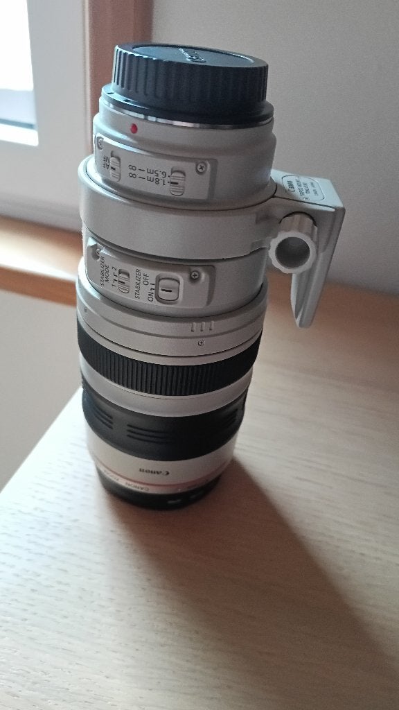 Téléobjectif Canon EF 100-400mm f/4.5-5.6 L IS USM, TV, Hi-fi & Vidéo, 400 mm, Téléobjectif, Comme neuf, Canon