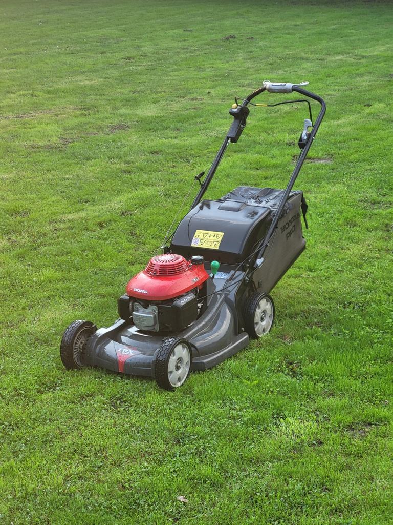 Honda HRX 537, Ophalen, Cirkelmaaier, Zo goed als nieuw, 40 t/m 49 cm