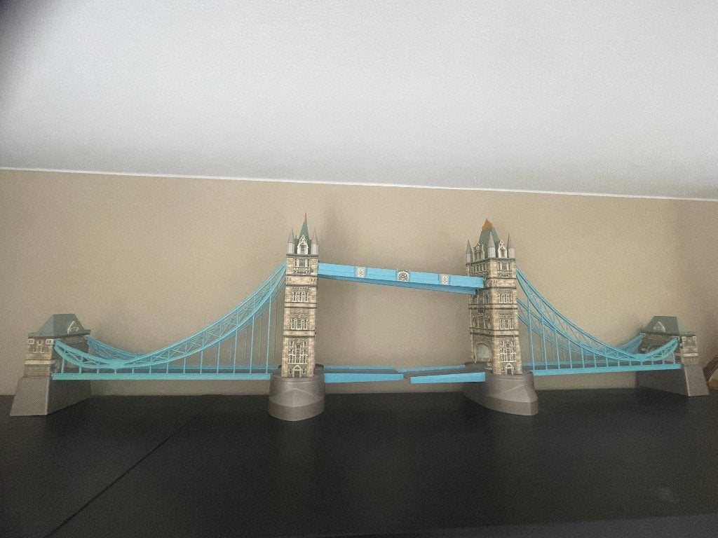 Grand Puzzle 3D Ravensburger – Tower Bridge (Londres), Hobby en Vrije tijd, Denksport en Puzzels, Ophalen, Minder dan 500 stukjes