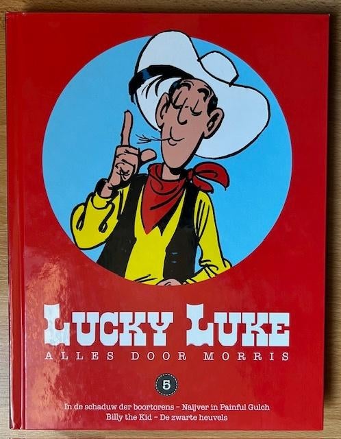 LUCKY LUKE ALLES DOOR MORRIS 5 - DUPUIS KLASSIEKE VERHALEN, Boeken, Eén stripboek, Ophalen of Verzenden, Zo goed als nieuw, Morris & Goscinny,