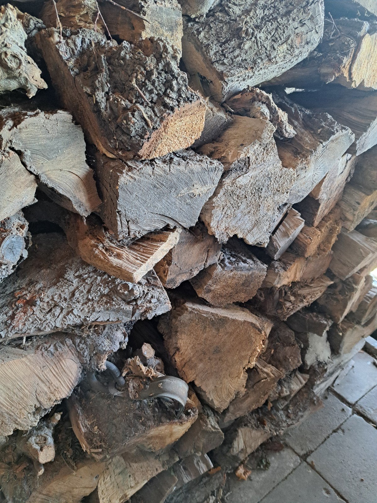 Brandhout Linde boom droog, Tuin en Terras, Ophalen