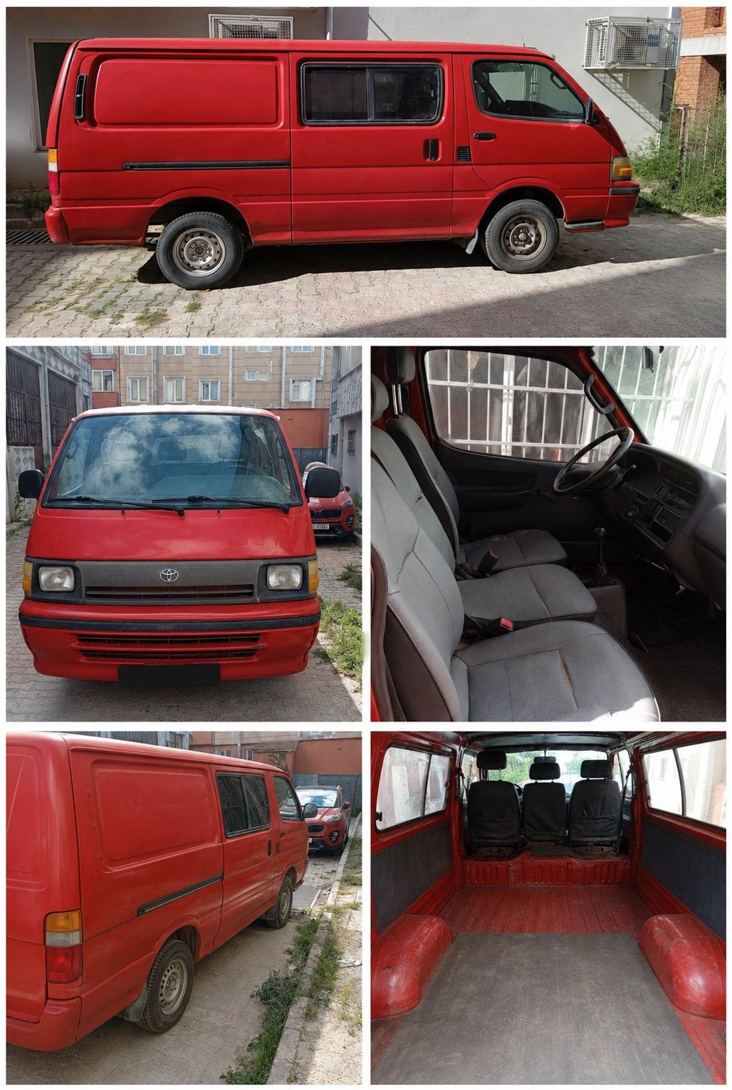 Toyota Hiace 2.4 Diesel – Stuurbekrachtiging bj1994, Auto's, Particulier, Toyota, Te koop, Handgeschakeld