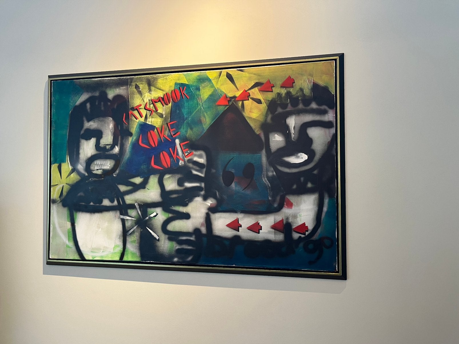 Origineel werk van Herman Brood 156x100, Ophalen
