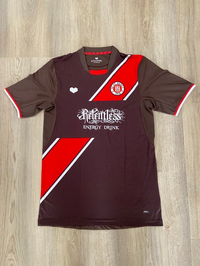 Chemise Sankt Pauli 2013-2014 + écharpe etc., Enlèvement ou Envoi, Utilisé, Maillot