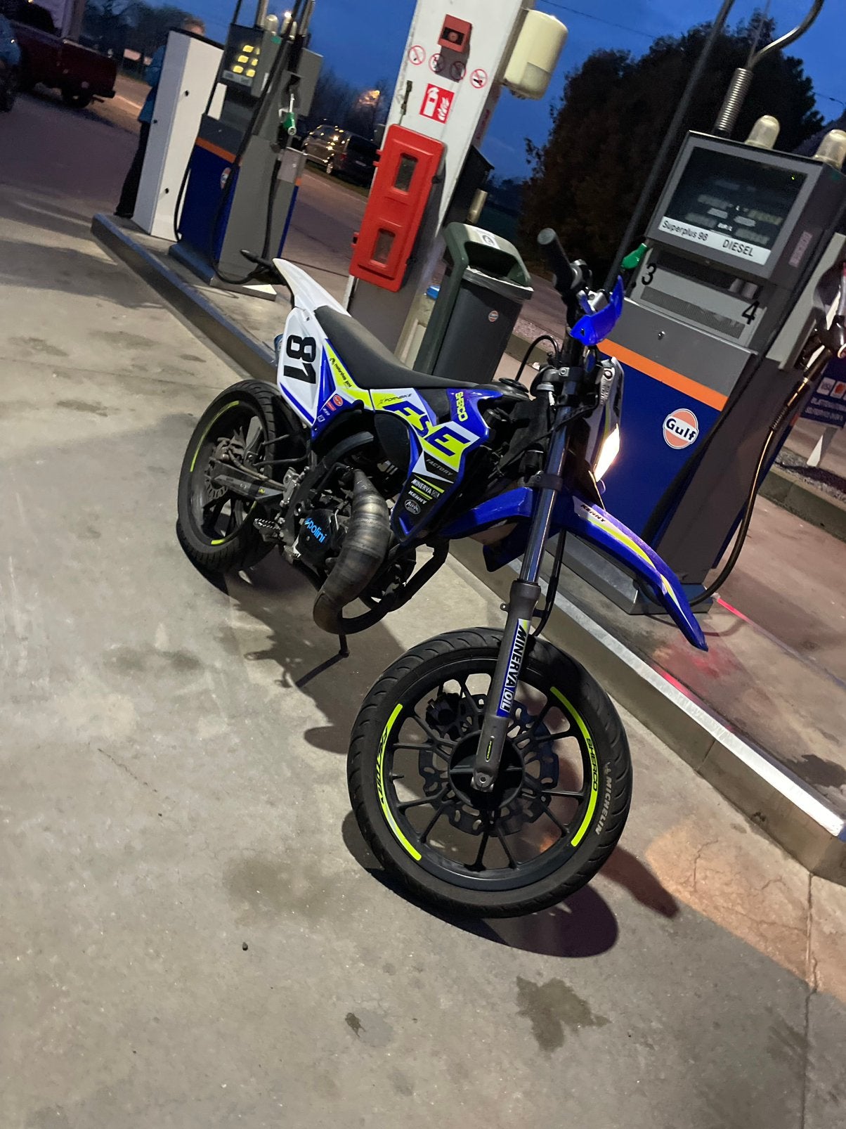 Sherco sm-r 50, Ophalen, Zo goed als nieuw