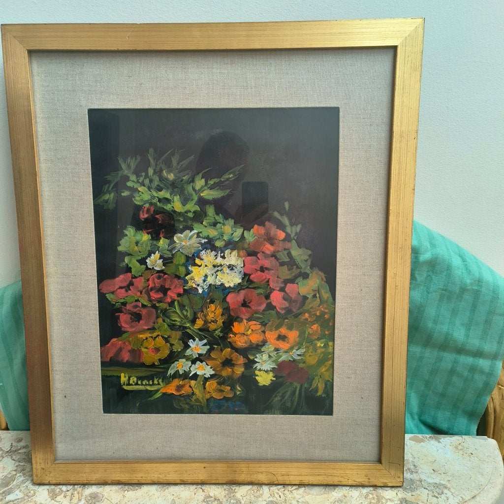 Schilderij "Stil leven" (staat in de weg), Antiek en Kunst, Kunst | Schilderijen | Klassiek, Paneel, Klassiek, Origineel werk