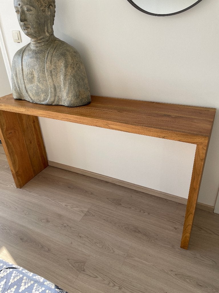 console en teck, Teck, 150 à 200 cm, Contemporain, Enlèvement
