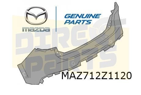 Mazda 3 (3/19-) Achterbumper (te spuiten) Origineel! BCKN502, -, Verzenden, -, Nieuw