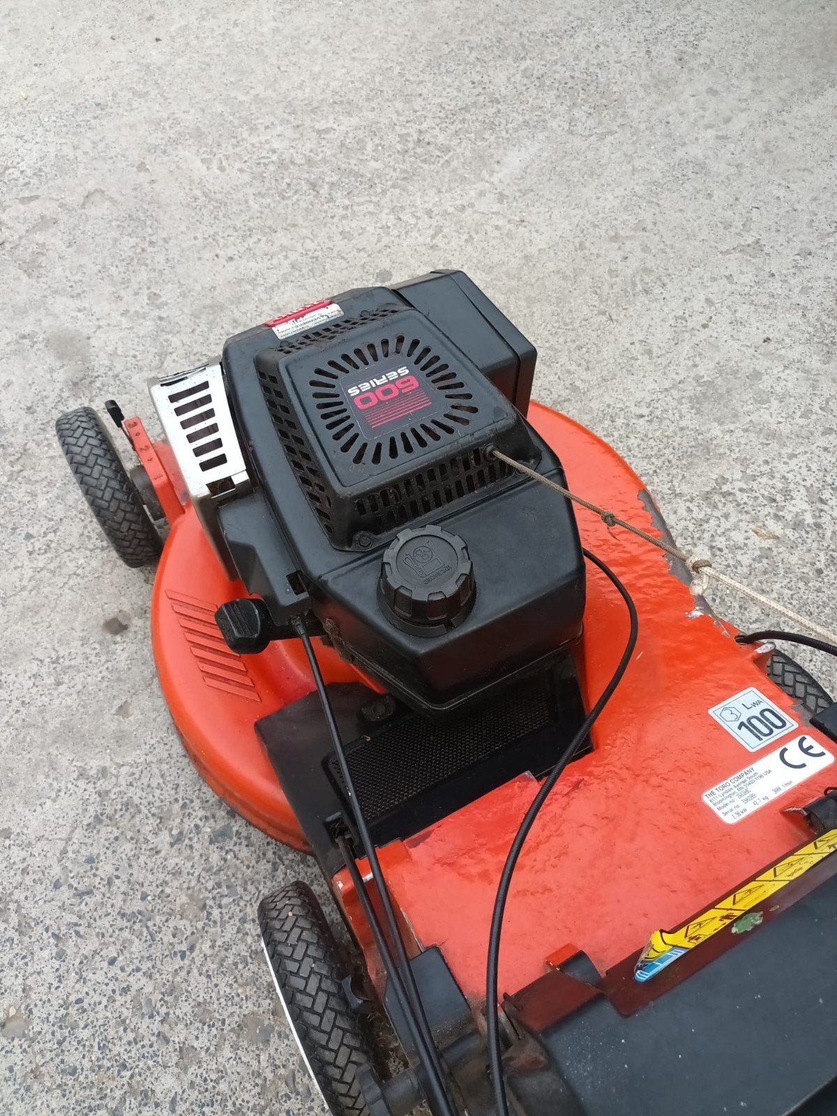 grasmaaier, Vitesses, Tondeuse rotative, Tondeuses à gazon à essence, Utilisé