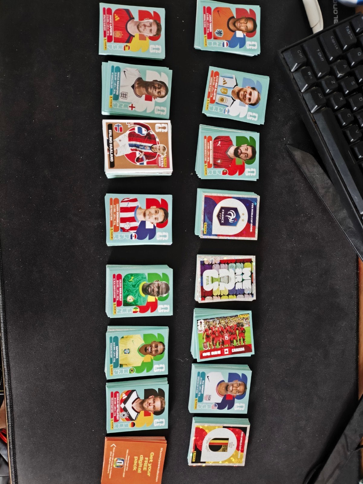 panini WK 2026 stickers (1200+), Verzamelen, Ophalen of Verzenden, Nieuw, Poster, Plaatje of Sticker