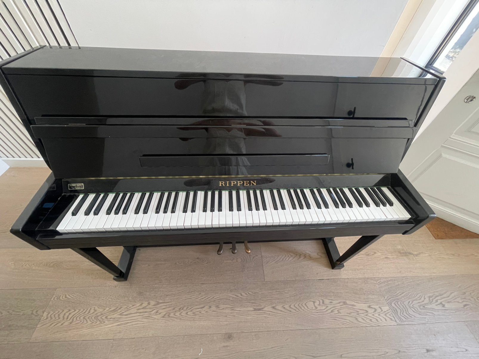 Piano Rippen Prelude te koop, Muziek en Instrumenten, Piano's, Ophalen, Gebruikt, Zwart, Piano