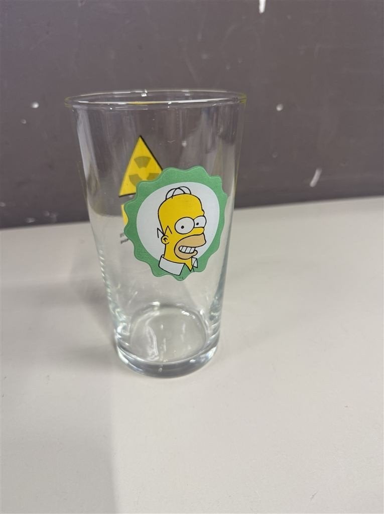 1997 simpsons pint glas, Collections, Verres & Petits Verres, Enlèvement ou Envoi, Comme neuf