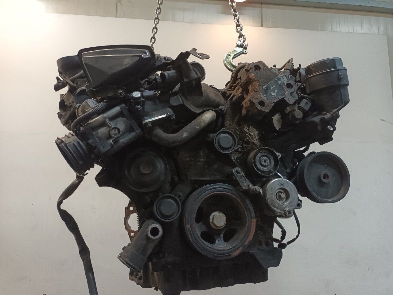 Motor Mercedes-Benz C-Klasse, Auto-onderdelen, Onderdelen@venauto.nl, Van der Ven Autorecycling B.V., Gebruikt, Ettenseweg 76, 4706 PB Roosendaal, The Netherlands