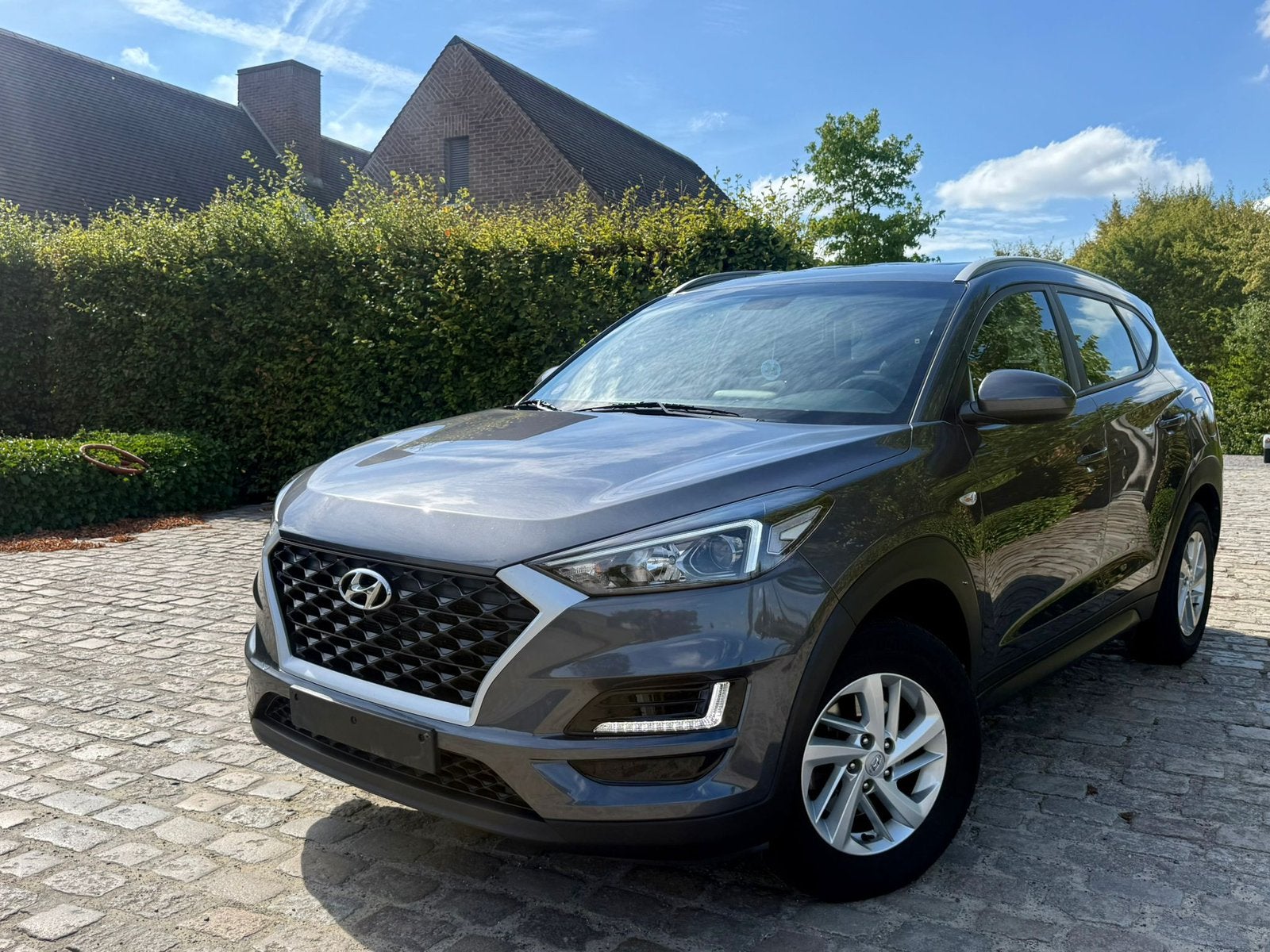 Hyundai Tucson 1.6 Benzine /Euro 6dEi, Autos, Argent ou Gris, Achat, Euro 6, Boîte manuelle