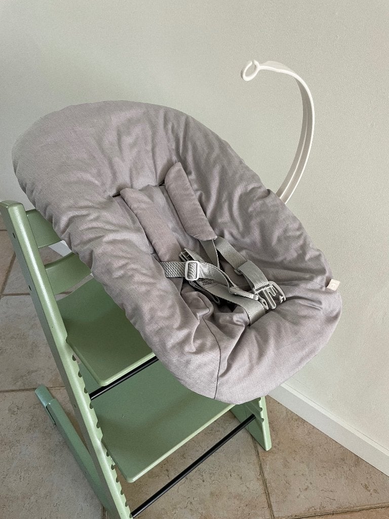 Stokke tripp trapp newborn set, Enfants & Bébés, Enlèvement, Comme neuf, Chaise évolutive, Coulissant