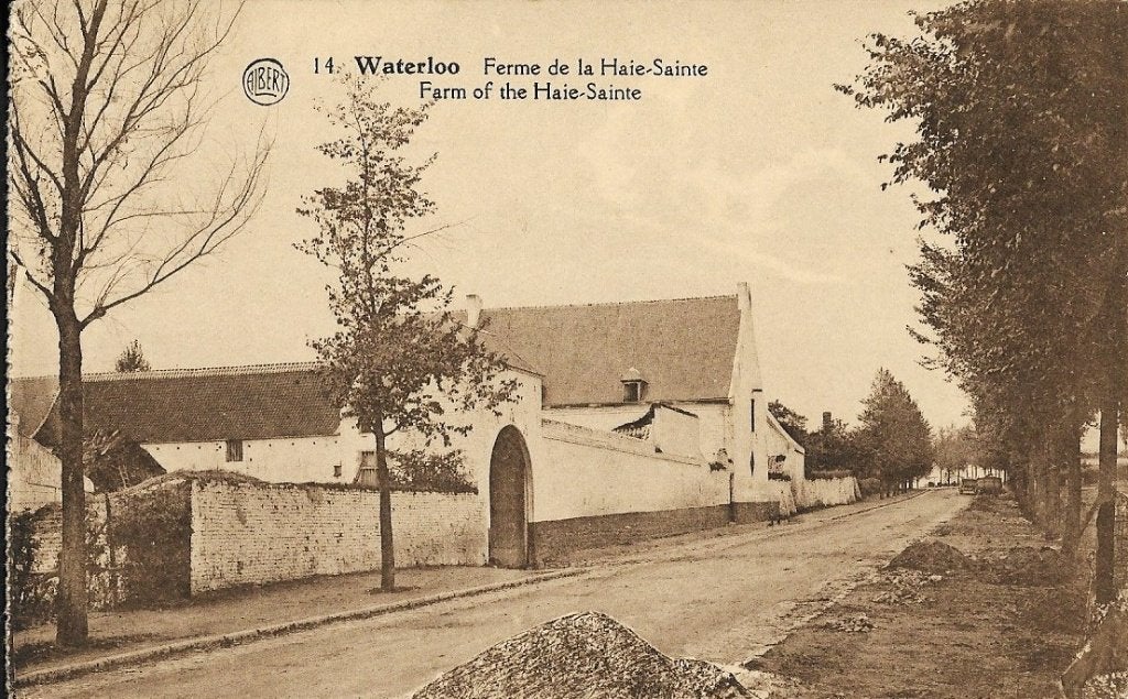 1925 - BELGIQUE - Lasne : Ferme de la Haie-Sainte, Envoi, 1920 à 1940, Non affranchie, Brabant Wallon