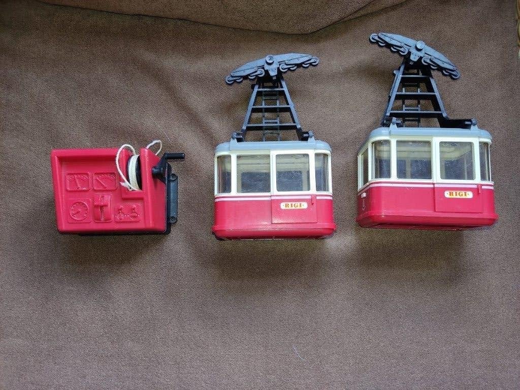 Vintage Lehmann Rigi d'époque et télécabine de l'Allemagne, Enlèvement ou Envoi