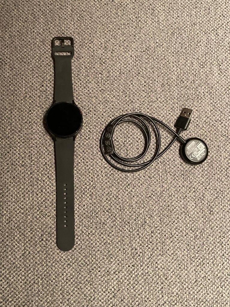 Samsung galaxy watch 4, Zwart, Zo goed als nieuw, Samsung, Android