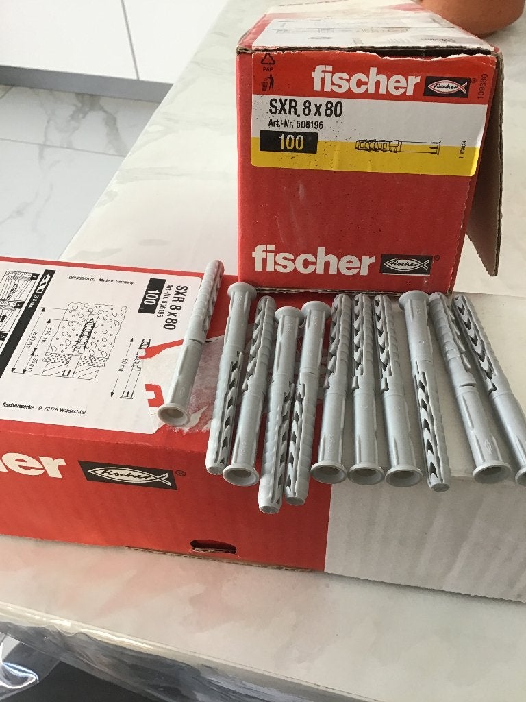 Pluggen, Bricolage & Construction, Enlèvement, Neuf, 50 à 100 mm, Chevilles