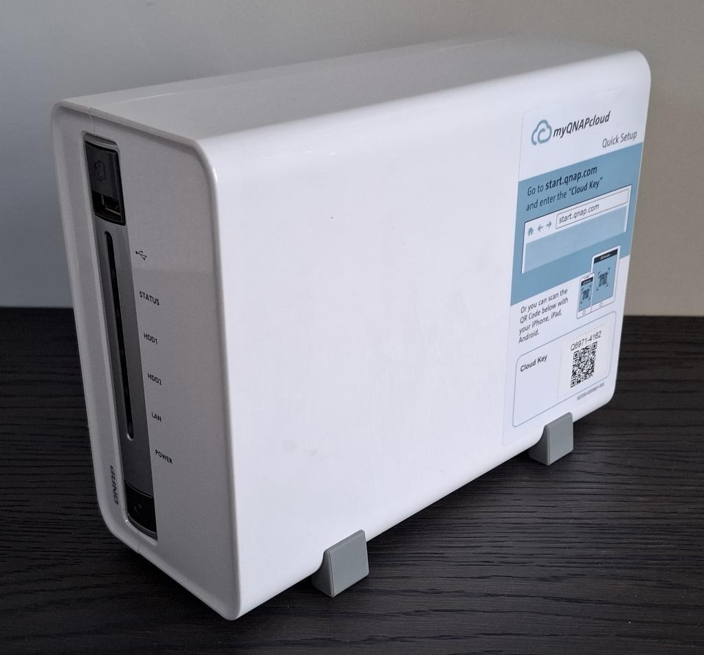 QNAP TS-212P - NAS 2x 3TB, Computers en Software, NAS, Ophalen, Zo goed als nieuw